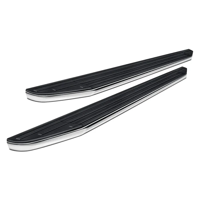 Black Horse Off Road Premium Running Boards Black Compatible With 20-24 Silverado/Sierra 2500 Hd-3500 Hd 19-24 Silverado 1500 (Excl. 2019 Silverado 1500 Ld) 19-24 Sierra 1500 (Sierra 1500 Ld)-Pr-G479