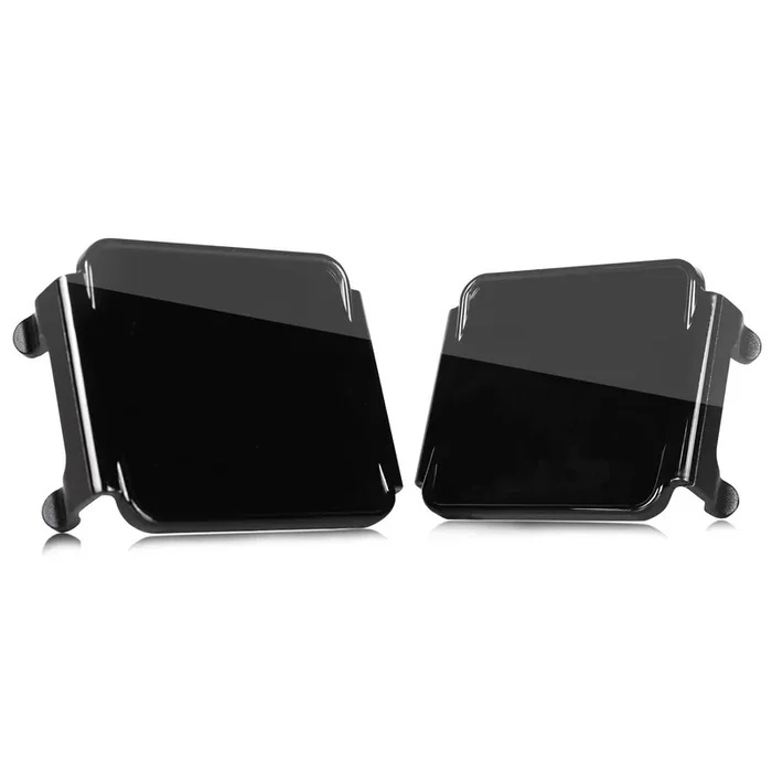 Black Led Cube Light Covers, Nirider 2Pcs 3 Inch Light Bar Covers For Square Led Pods, Work Lights, Off Road Lights, Driving Lights, Fog Lights