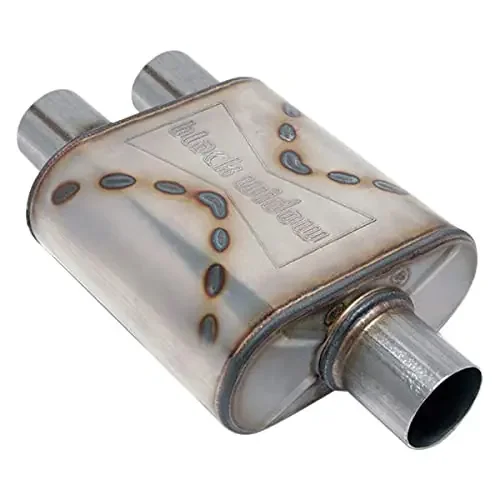 Black Widow Race Venom 3‘ In 2.5‘ Out Muffler Single/Dual