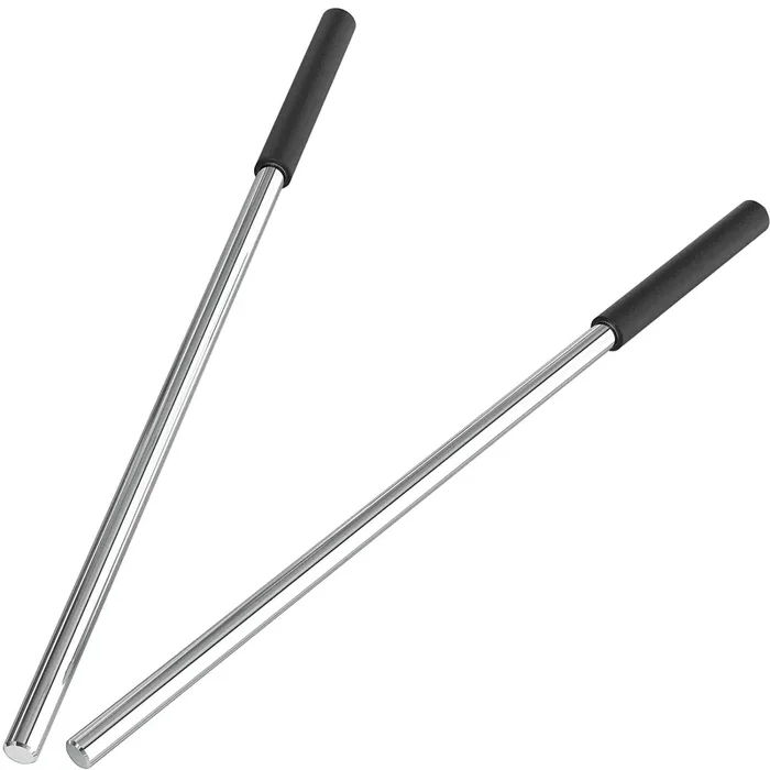 Blesseras Garage Door Torsion Spring Winding Bars With Non-Slip Handle, D1/2‘‘ X L17.2‘‘, 1 Pair