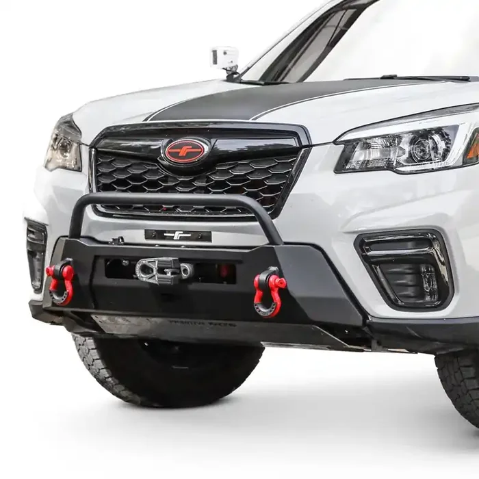 Body Armor 4X4 Su-19340 Hiline Front Winch Bumper Fits Subaru Forester