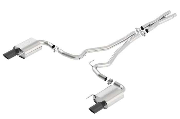 Borla 140590Bc Cat-Back Performance Exhaust System For 2015-2017 Ford Mustang Gt/Gt Convertible 5.0L V8 Automatic/Manual Transmission.
