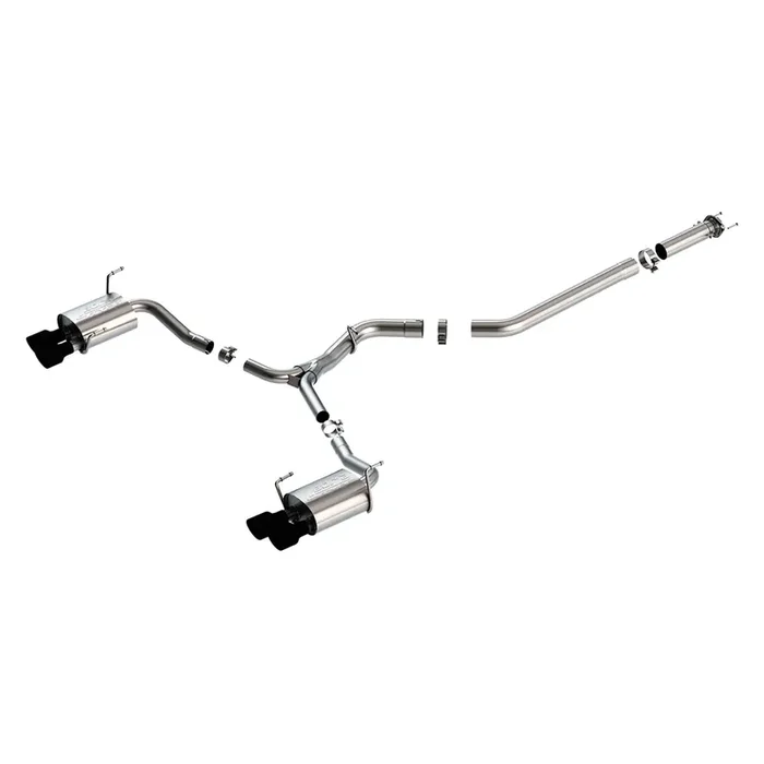 Borla – 2022 Subaru Wrx 2.4L Turbo At/Mt Awd S-Type Catback Exhaust Cb Tips (140907Cb)