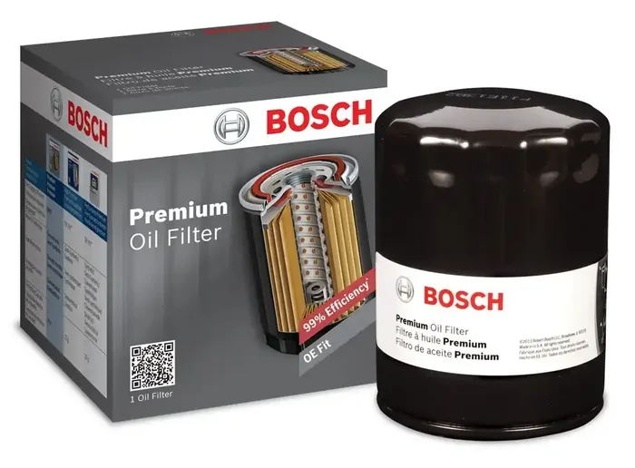 Bosch 3311 Premium Oil Filter With Filtech Filtration Technology – Compatible With Select Chevrolet, Geo, Lexus, Pontiac, Scion, Toyota + More