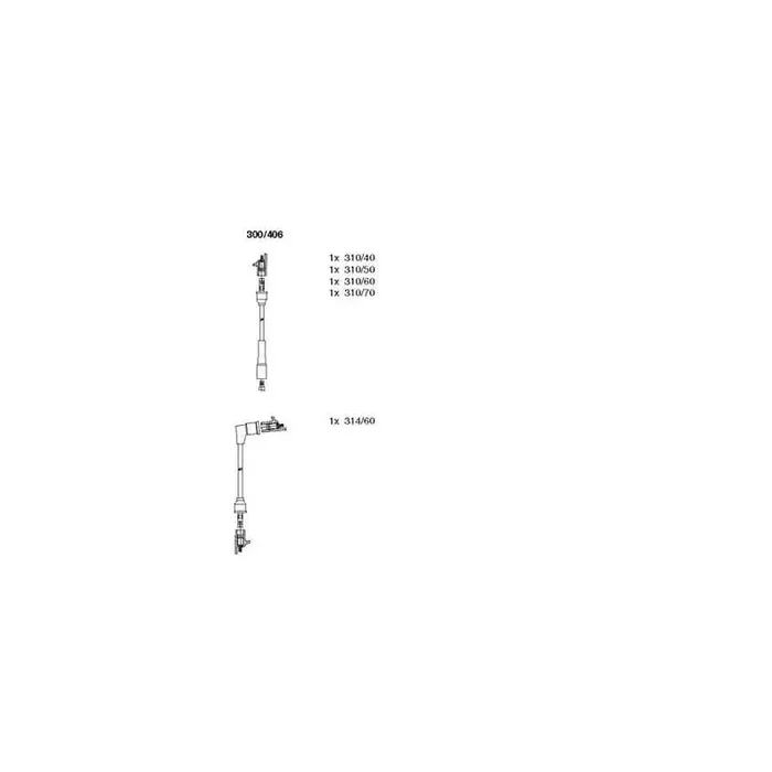 Bremi 300/406 Ignition Cable Kit