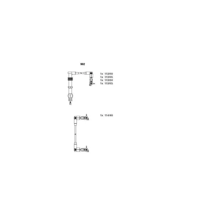 Bremi 992 Ignition Cable Kit