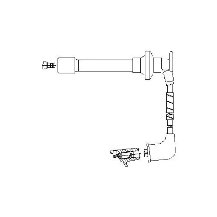 Bremi 9A18 Ignition Cable Kit for VW Transporter