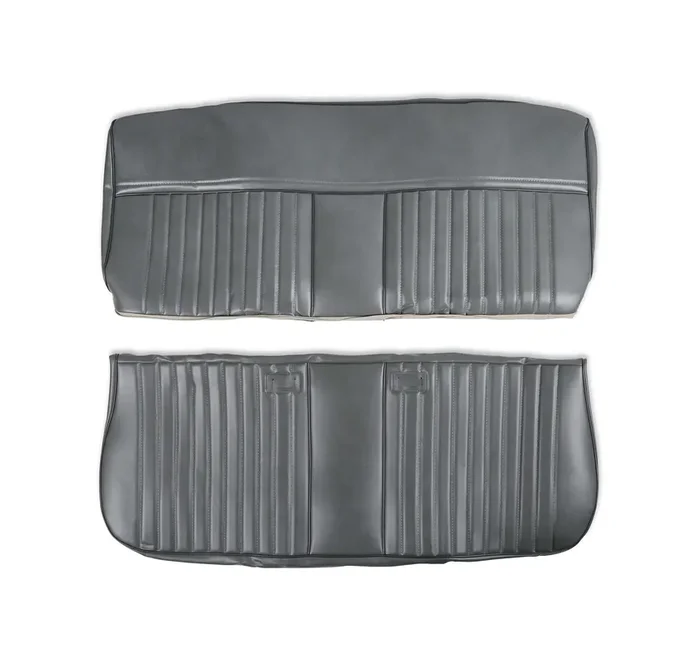 Brothers Trucks 05-319 Seat Upholstery Kit – Deluxe Pleat Vinyl – Grey