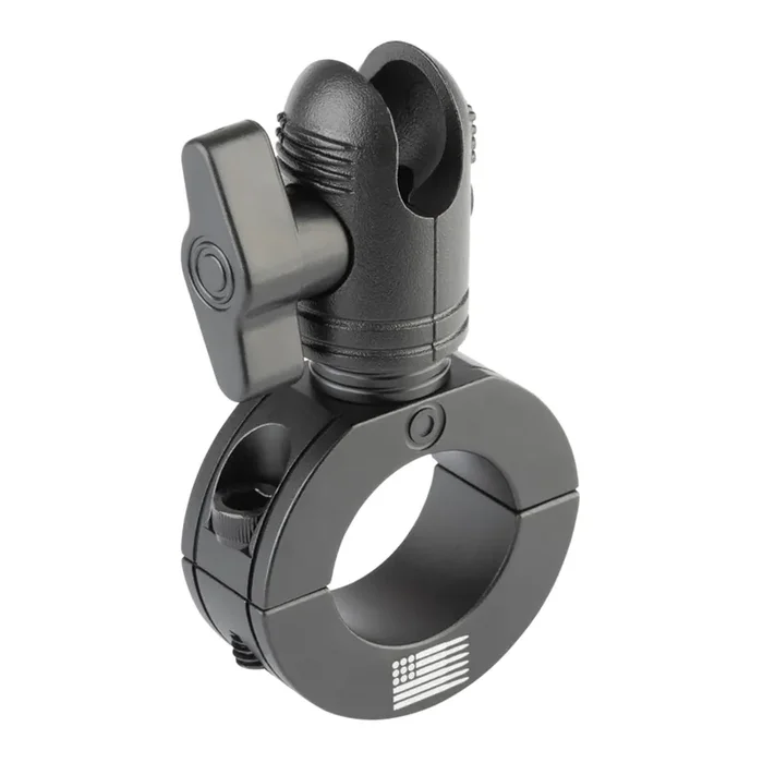 Bulletpoint Aluminum Handlebar Clamp Mount With 20Mm Socket End Fits 0.875‘, 1‘, 1.125‘ And 1.25‘ Bar