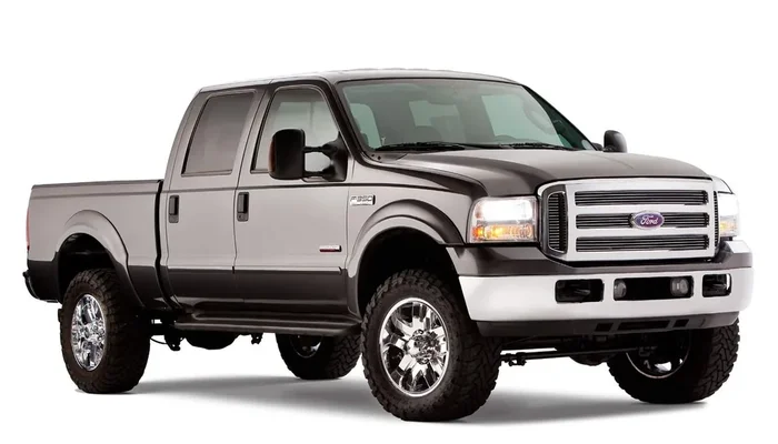 Bushwacker Oe Style Factory Front & Rear Fender Flares 4-Piece Set, Black, Smooth Finish 20909-02 Fits 1999-2007 Ford F-250/F-350 Super Duty Styleside