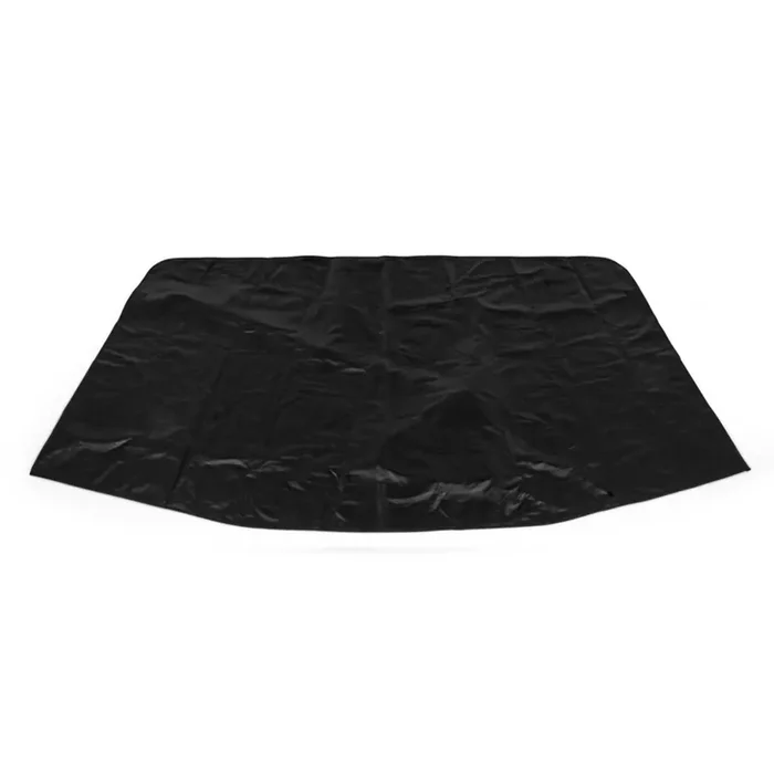 Camco Durable Compact Universal On The Go Vinyl Rv Tow Car Windshield Protector From Chips And Cracks With Tool Free Installation, Black