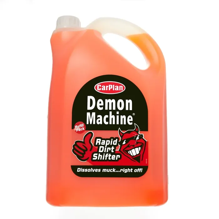 Carplan Demon Machine 169 Fl Oz (5L) Refill Pack – Rapid Dirt Shifter