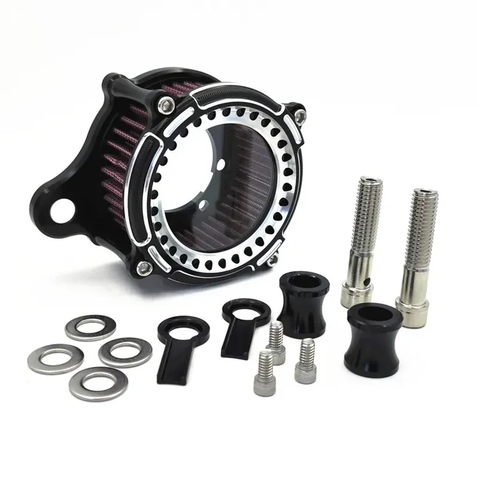 Cbctoc Motorcycle Air Intake Filter Kit For Harley Sportster Xl883 Xl1200 Iron 883 48 72 1991-2022