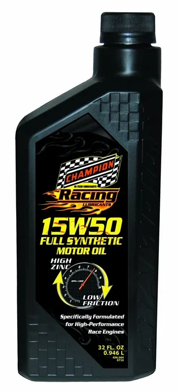 Champion Brands 4309H-Each ‘Racing‘ 15W-50 Full-Synthetic Automotive Motor Oil