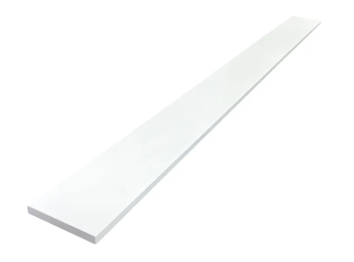 产品名称中包含顶级域名,检查并适当处理后再继续! Threshold.Shop Super White Engineered Marble Threshold For Shower Curb, Bathroom Vanity Backsplash, Window Sill, Door Transitions (4‘ X 60‘)