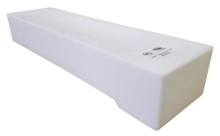 Class A Customs UM-2000 UnderMount 20 Gallon RV Fresh & Gray Water Holding Tank – Durable White Design for RV Concessions