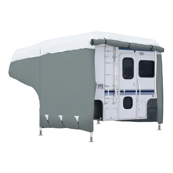 Classic Accessories Over Drive Polypro 3 Camper Cover, Fits 10‘ – 12‘ Campers