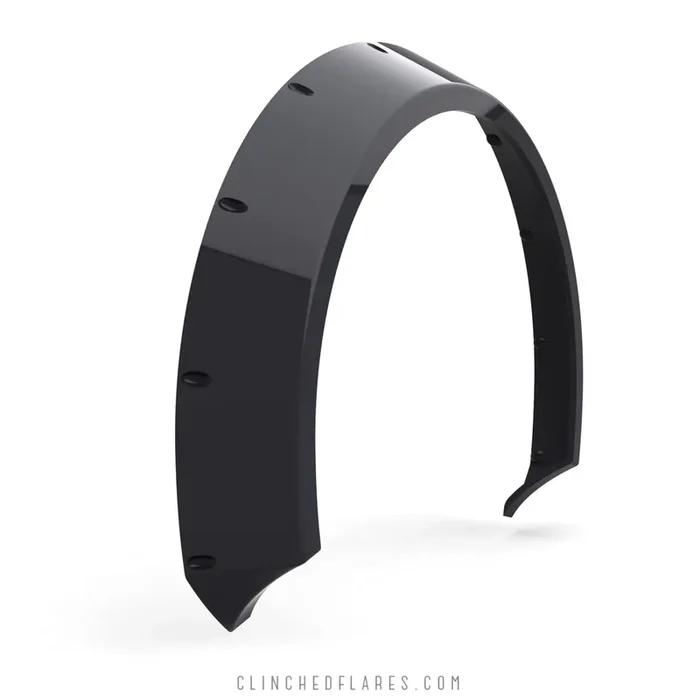 Clinched “Eurolook” 10cm (3.9”) Fender Flares