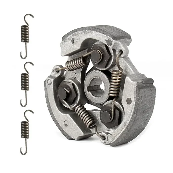 Clutch Pad With 3 Springs Replace For 2 Stroke 47Cc 49Cc 50Cc 53Cc Mini Pocket Bike Pit Bike Dirt Bike Crosser Atv Coolster Taotao Orion 49Cc Pocket Bike 50Cc Coolster Pit Bike