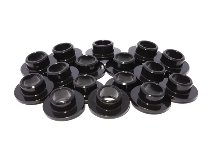 Comp Cams 795-16 10 Degree Steel Retainers For 26120 Beehive Springs, Black