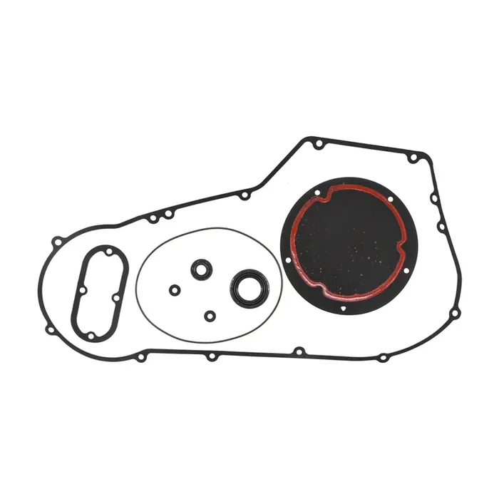 Cylinman Clutch Primary Cover Gasket Seal Kit Fit For Harley Davidson Dyna & Softail All Models 1994-2005 Replace For 11147 12052A 12066