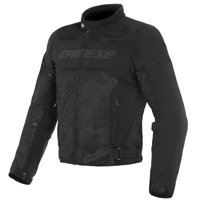 Dainese Air Frame D1 Tex Men‘S Street Motorcycle Jackets – Black/Black/Black / 50