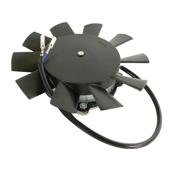 Db Electrical Rfm0002 Radiator Cooling Fan Motor Assembly Compatible With/Replacement For Polaris Atv, 350L 400L Big Boss Magnum, Scrambler 500, Sportsman 500 1996-1999, 4170009, 4170011, 4170013 , Black