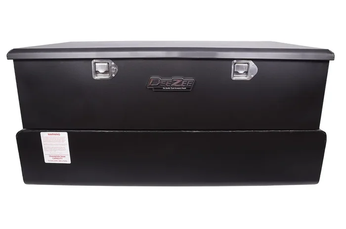 Dee Zee Dz92856Sb 75 Gallon Black Steel Combo Transfer Tank With Pump