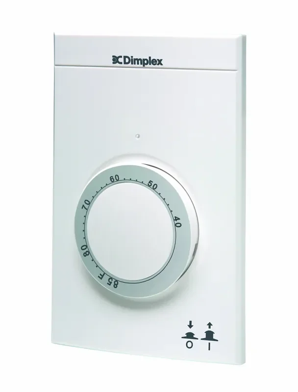 Dimplex Ets610W1 Electronic Line Voltage Thermostat Single Pole, White