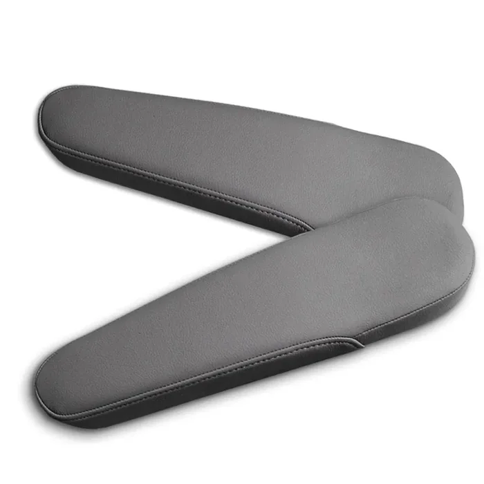 Dkiigame Odyssey Armrest Cover Replacement,Leather Seat Armrest Covers For 2005-2010 Honda Odyssey(Darker Gray)