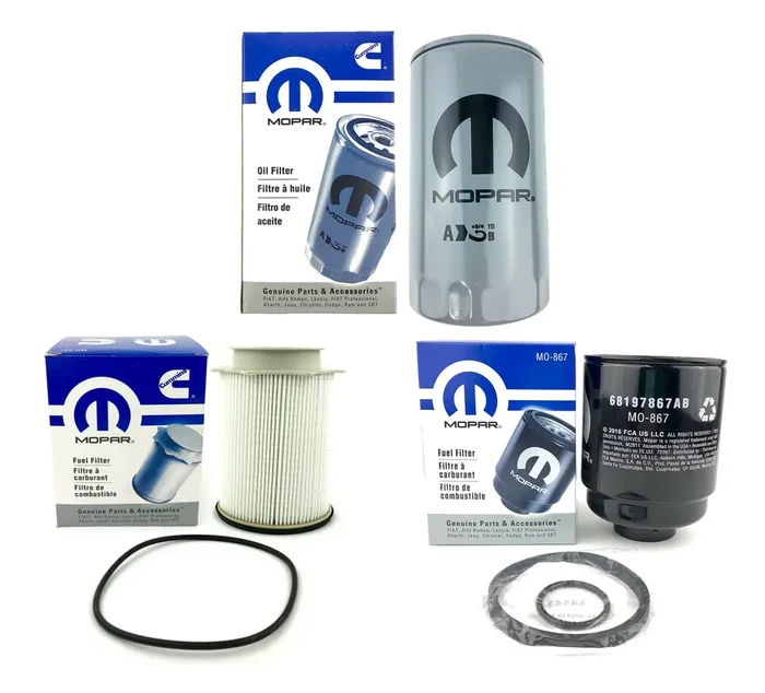 Dodge Ram 6.7L Cummins Diesel Filter Set Mopar Oem