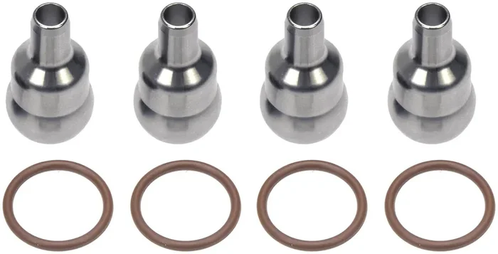 Dorman 904-293 High Pressure Oil Rail Ball Tubes Compatible With Select Ford Models, 4 Pack