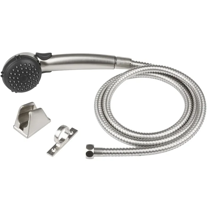 Dura Faucet Df-Sa400K-Sn Rv Hand Held Shower Head – Stainless Steel Hose Kit (Brushed Satin Nickel)