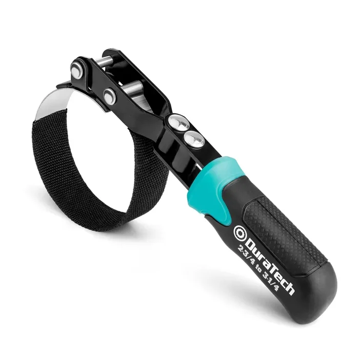 Duratech Anti-Slip Small Swivel Oil Filter Wrench, Oil Filter Removal Tool Fits Filters 2-3/4″ To 3-1/4″, Perfect For Car Repair Tools