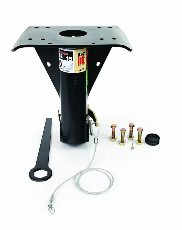 Eaz-Lift 5Th Wheel Gooseneck Adapter, 30,000Lb Tow Rating (7,500Lb Vertical Load), 15 Inches (48501)