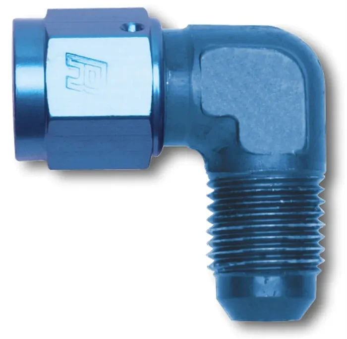 Edelbrock Rus-614804 90 Degree Female An Swivel To Male An 4
