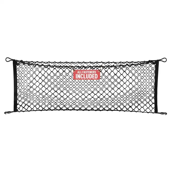 Envelope Style Automotive Elastic Trunk Mesh Cargo Net For Honda Passport Ex L Elite 2019-2025 – Premium Trunk Organizers And Storage – Luggage Net For Suv – Best Car Organizer For Honda Passport
