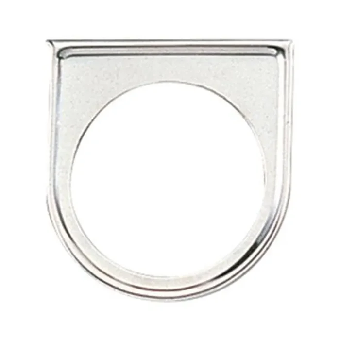 Equus 9821 2 Single Gauge Mounting Panel, Chrome