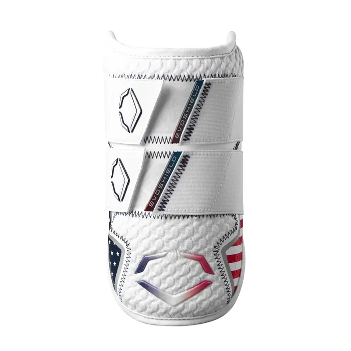 Evoshield X-Srz 2.0 Batter‘S Double Strap Elbow Guard – Stars And Stripes, Large