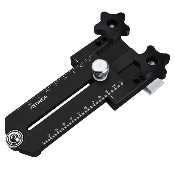 Extended Thin Rip Jig Table Saw Band Saw Jig Table Saw Fence Guide Compatible With Most Router Table Band Saw, Table Saw Accessories For Cutting Repetitive Narrow Strips (Black)