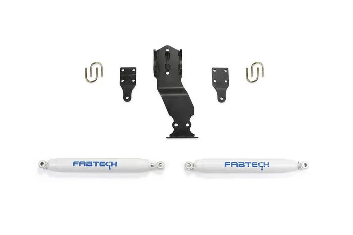 Fabtech Fts22301 Steering Stabilizer Kit Performance Dual Steering Stabilizer Kit