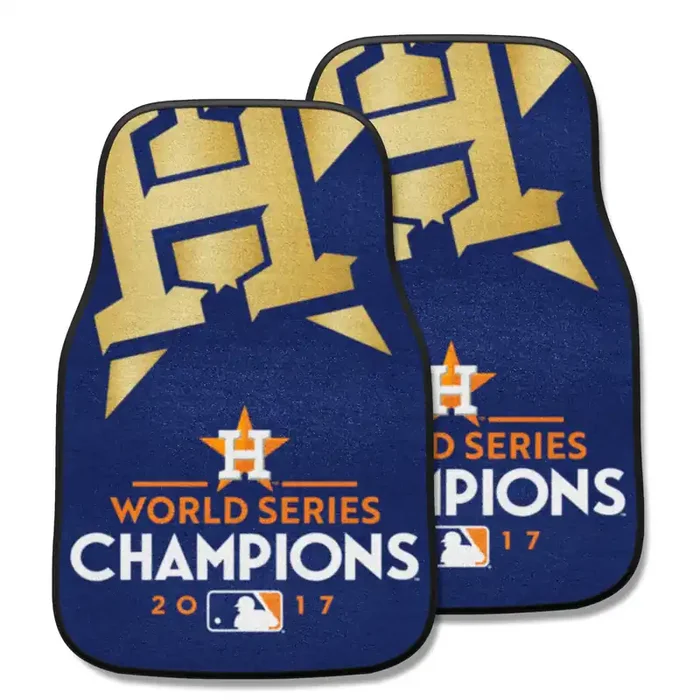 FANMATS 15589 Royals 2014 World Series Champions Carpeted Car Mat – 2 Piece