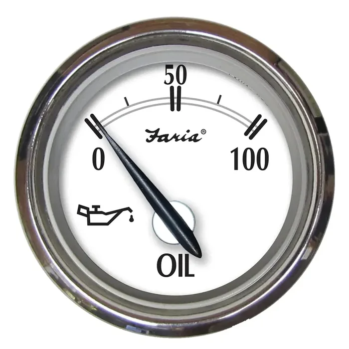 Faria Newport Ss 2 Oil Pressure Gauge – 0 To 100 Psi