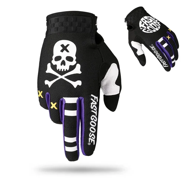 Fastgoose Dirt Bike Motorcycle Gloves Motocross Gloves Motorbike Riding Bike Gloves Atv Mx Mtb Off Road Racing Sports Cycling Glove (Black, Large)