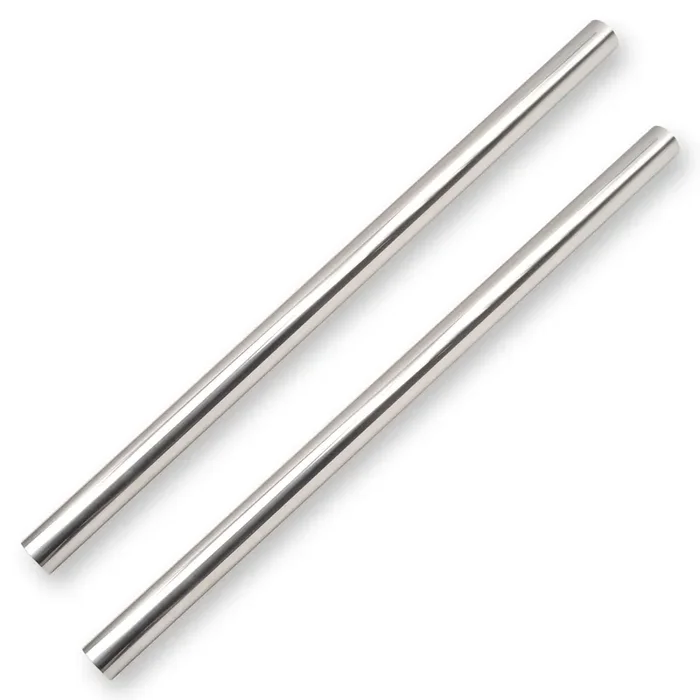 Fgjqefg 3 Inch Straight Diy Custom Mandrel Exhaust Pipe Tube Pipe, 35 Inch Length, 3‘‘ Od Mandrel Straight Pipe, T304 Stainless Steel, Universal Fitment – 2Pcs