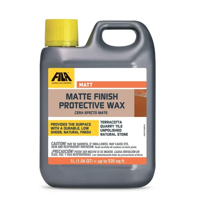 FILA Surface Care Solutions MATT Matte Liquid Wax, 1L – Premium Floor Finishing, Easy Application, Perfect for Home Use