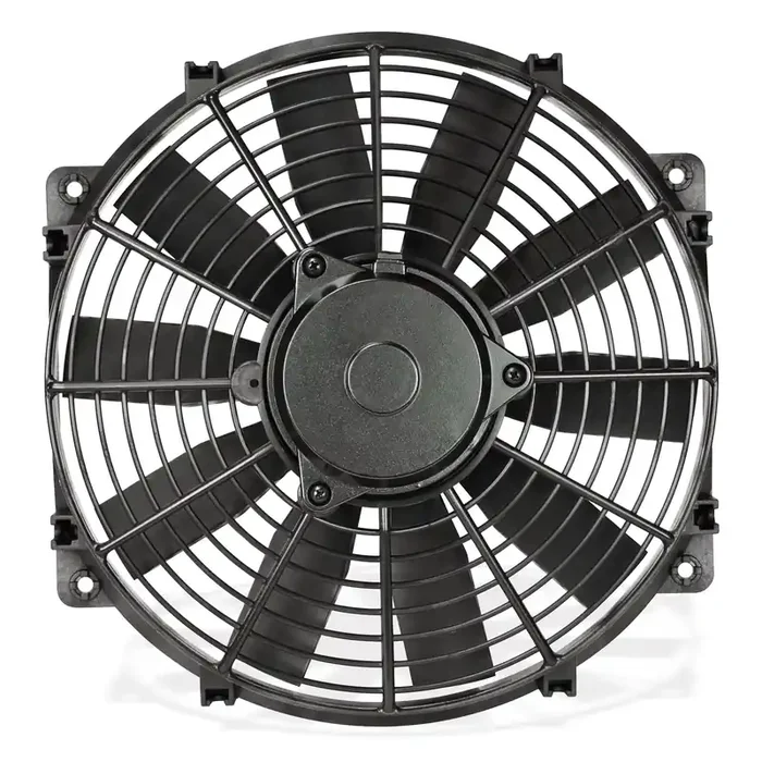 Flex-A-Lite Trimline Reversible Electric Fan, Pusher-Puller Fan (116), Car Accessories, 16 Inches Black
