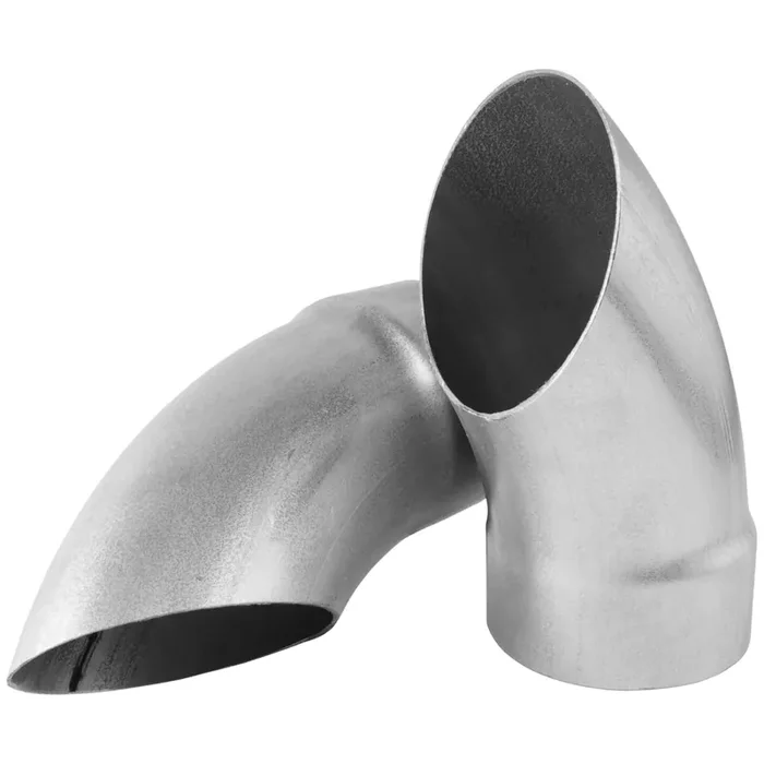 Flowmaster T3030 Muffler Turndown – Gray, 3 Size, High-Performance Exhaust Upgrade for Enhanced Sound and Efficiency