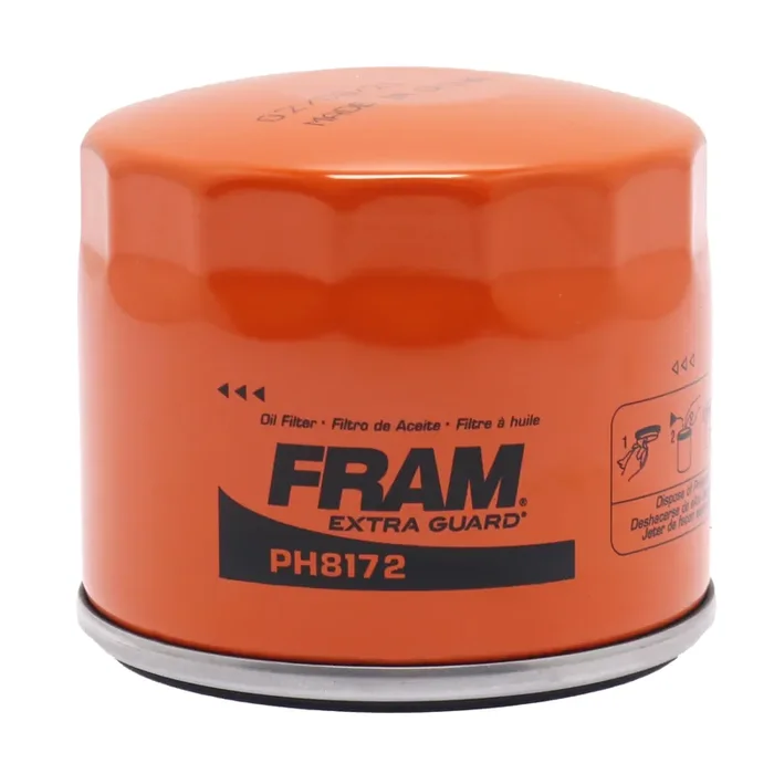 Fram Extra Guard Ph8172, 10K Mile Change Automotive Replacement Interval Spin-On Engine Oil Filter For Select Vehicle Models