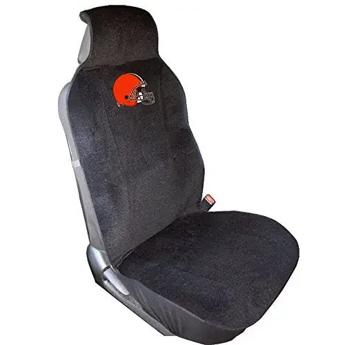 Fremont Die NFL Cleveland Browns Car Seat Cover, Standard, Black/Team Colors